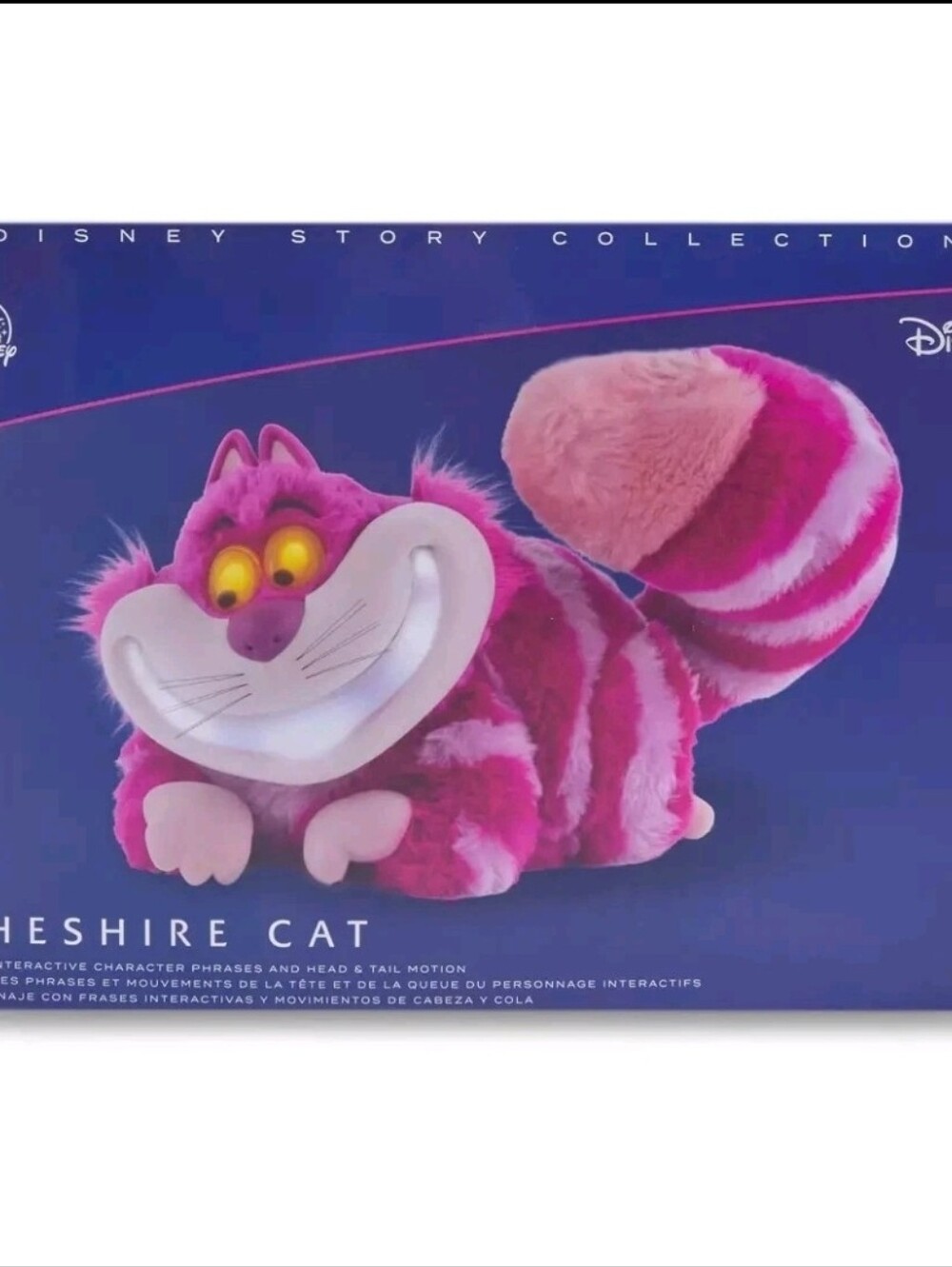 Cheshire Cat Sound and Motion Interactive Figure – Alice in Wonderland 75th...